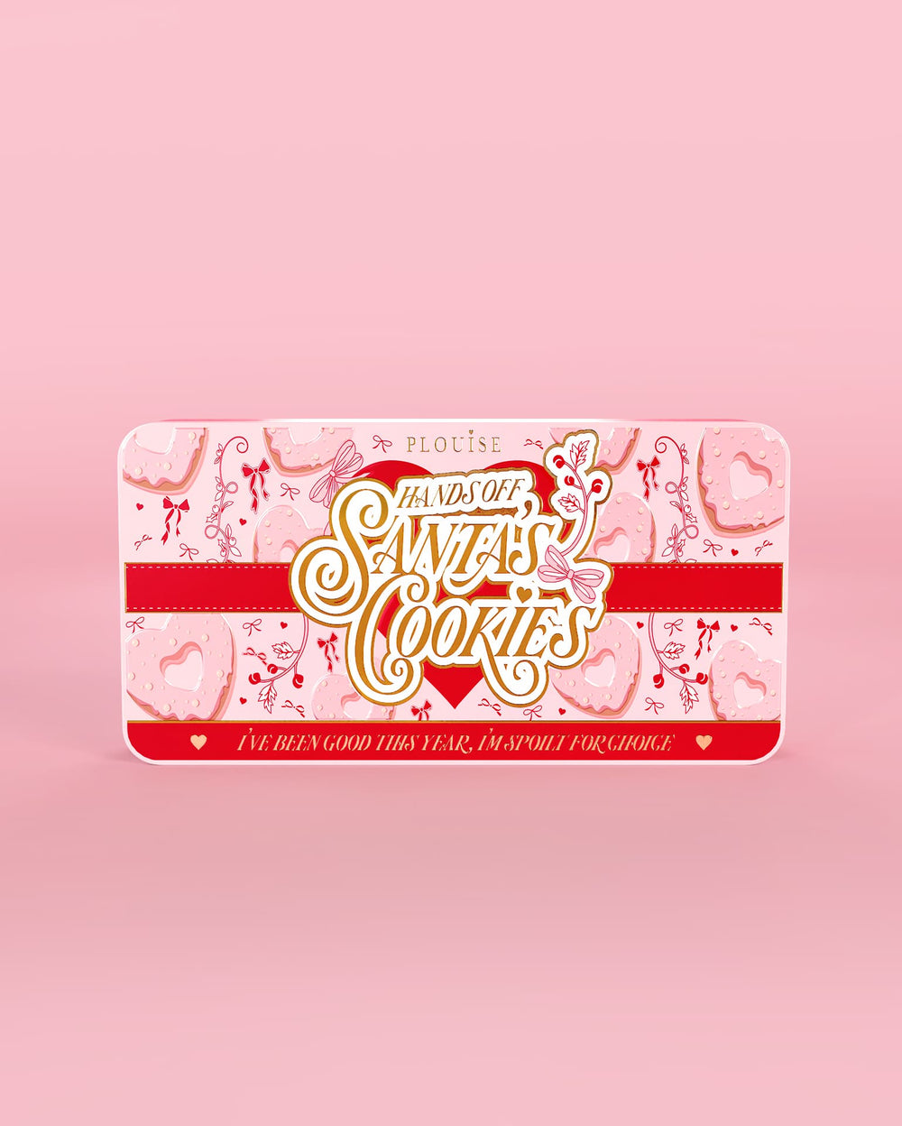 Kerstkoekjes verwend met keuze Blush Tin