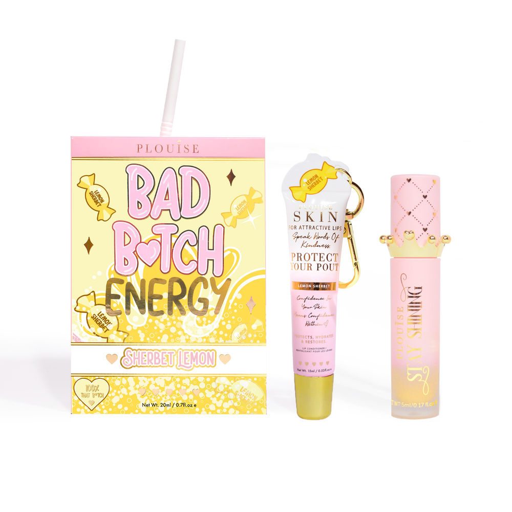 Duo revitalisant et huile pour les lèvres Bad Bitch Energy