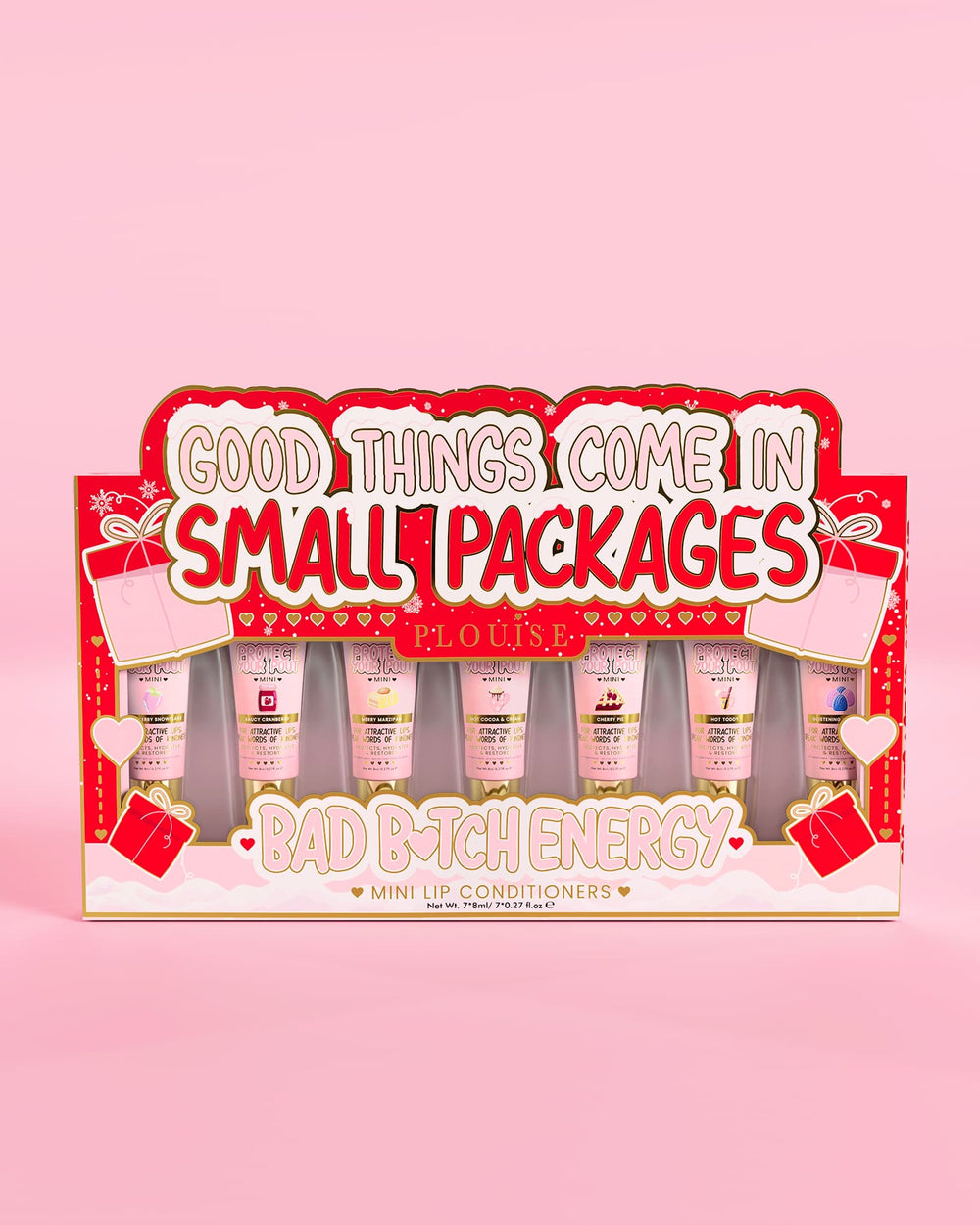 Les bonnes choses viennent en petits paquets Coffret cadeau mini revitalisant pour les lèvres