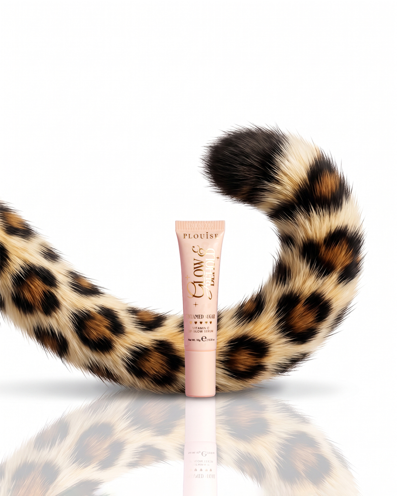 Cheetah Glow & Behold Witamina C w serum rozświetlającym usta