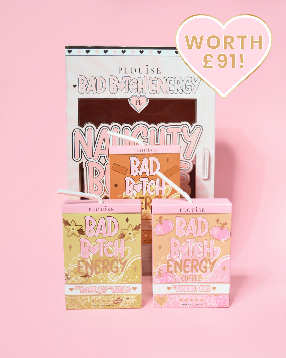Ondeugend maar ijsslechte bitch Energy Trio