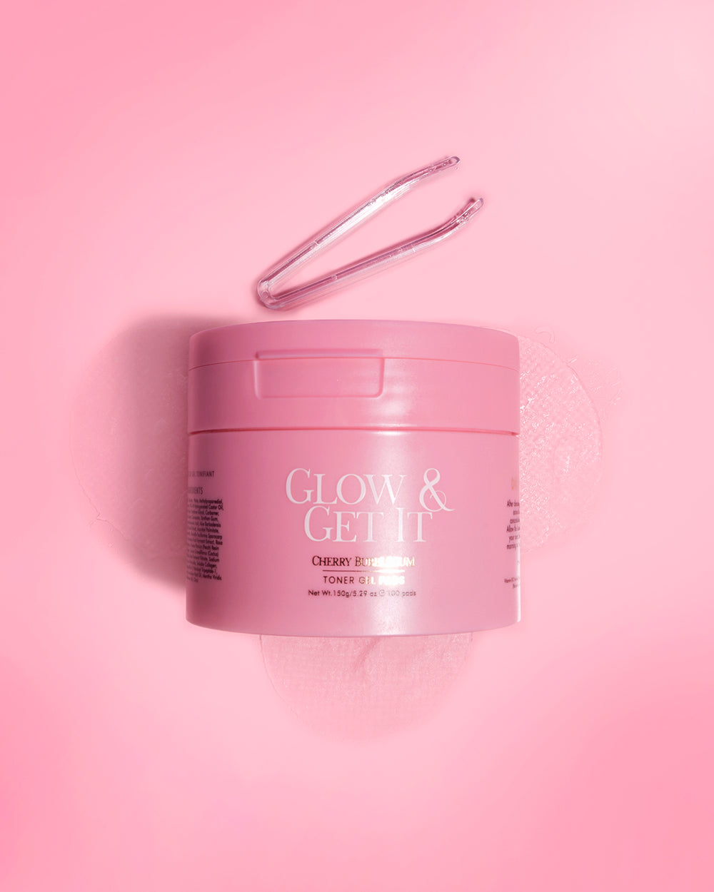 P.Louise Glow And Get It Glow Tampons toniques Cerise Bubblegum