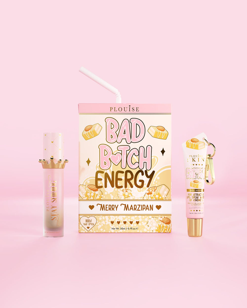 Duo revitalisant et huile pour les lèvres Bad Bitch Energy