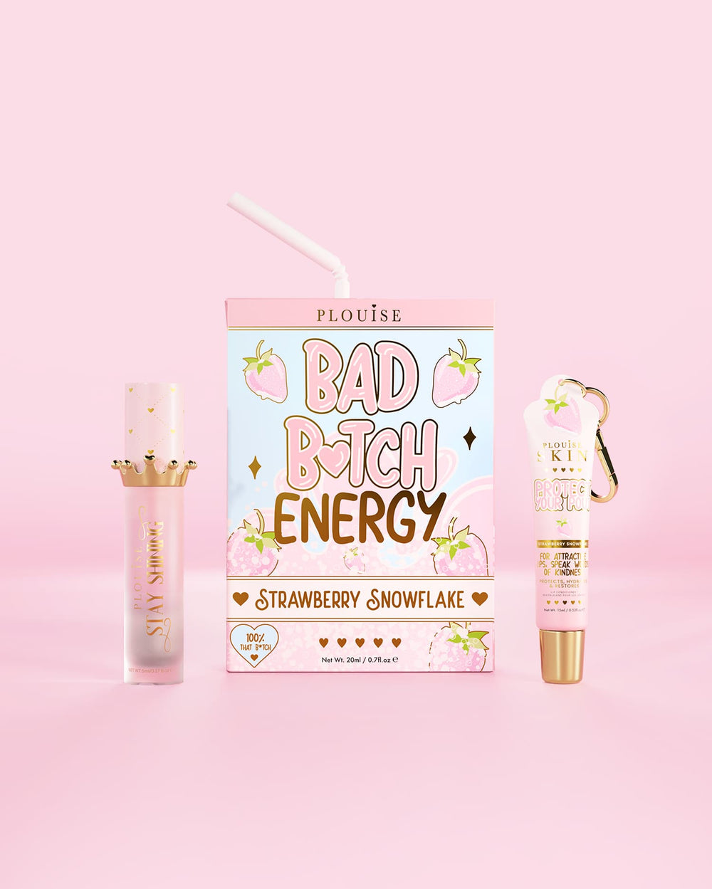 Duo revitalisant et huile pour les lèvres Bad Bitch Energy