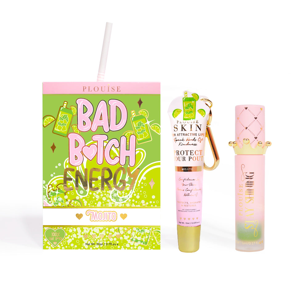 Duo revitalisant et huile pour les lèvres Bad Bitch Energy