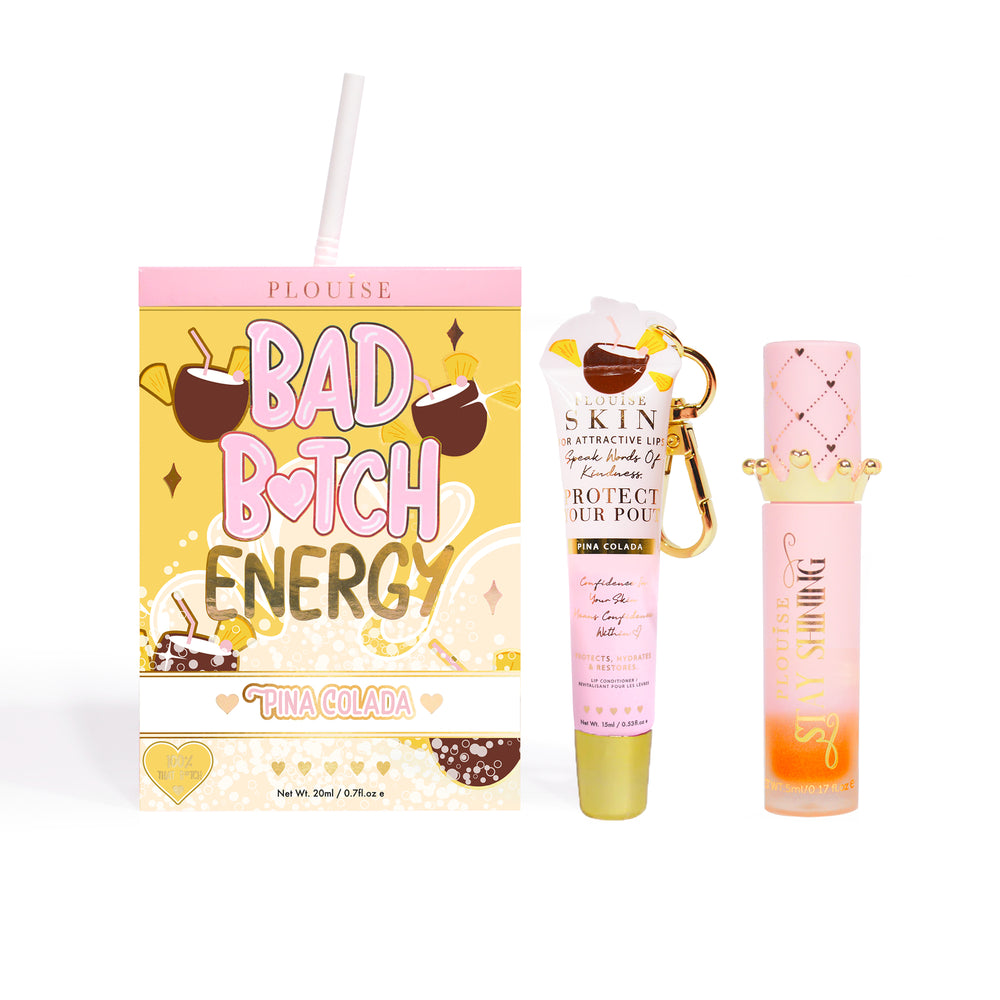 Duo revitalisant et huile pour les lèvres Bad Bitch Energy