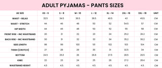 P.Louise Adults Christmas Bow Pyjamas - Trousers Set