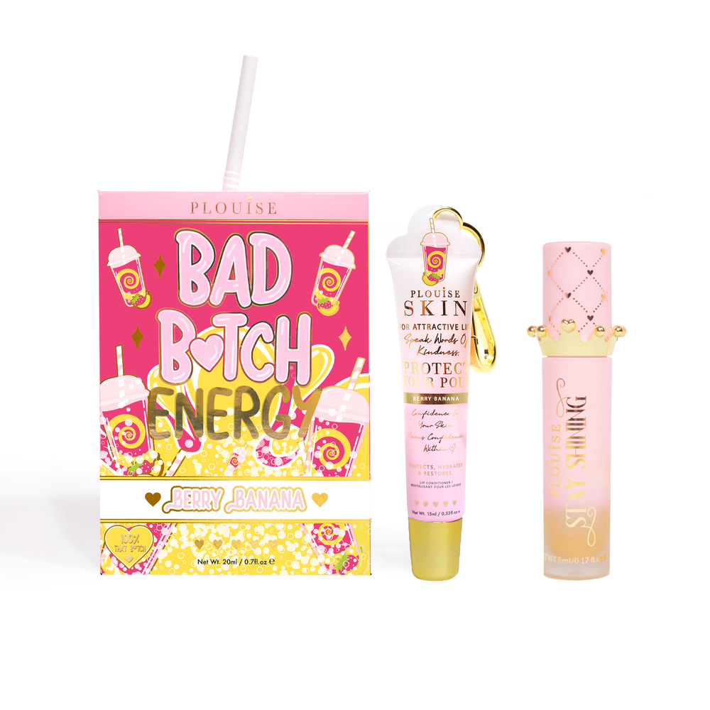 Duo revitalisant et huile pour les lèvres Bad Bitch Energy