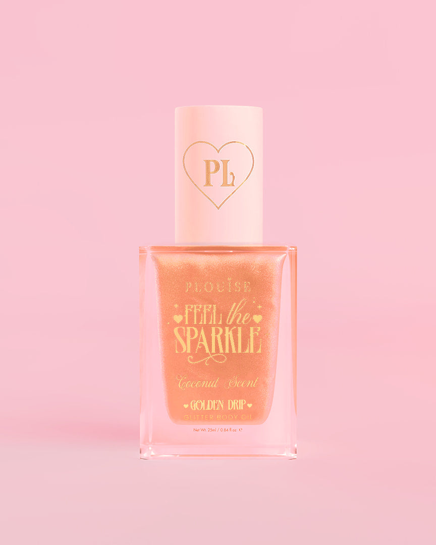 Voel de Sparkle Diamond Glitter Lichaamsolie - Gouden Drip