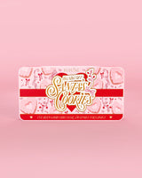 Kerstkoekjes verwend met keuze Blush Tin