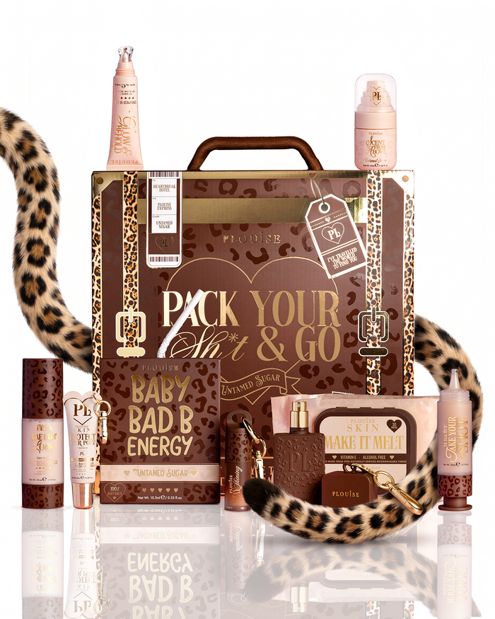 Cheetah Pack Dein Zeug & Geh Koffer-Bundle