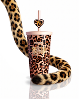 Gepard Spotted Nipping 600ml rustfritt stål Tumbler Cup