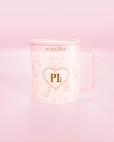 Pink P.Louise Hunny Bunny glaskrus i rustfrit stål