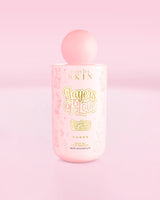 Pink flaske P.Louise Layers Of Love Milky Oil Body Emulsion i strawberry shortcake-duft