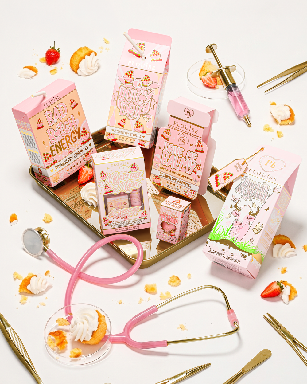 Le duo de kits de soins pour les lèvres TLC Tender