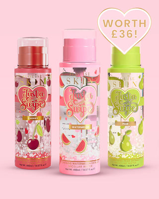 Solo un agua micelar de deslizamiento - triple trío limpio