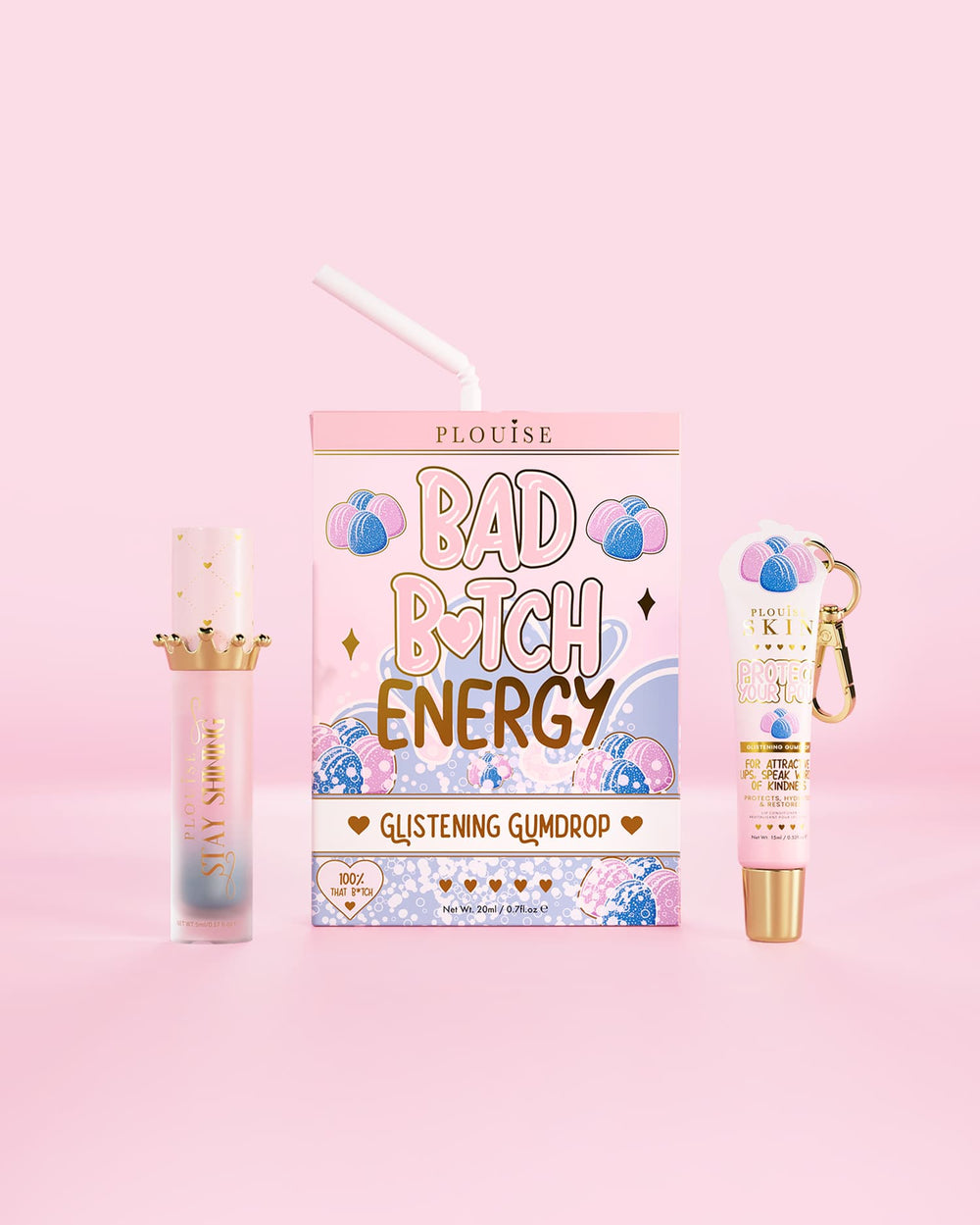 Duo revitalisant et huile pour les lèvres Bad Bitch Energy