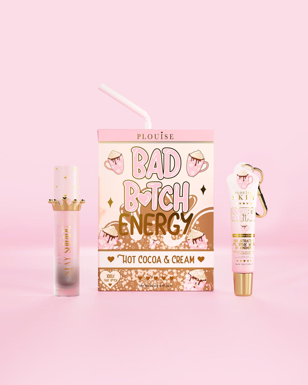 Duo revitalisant et huile pour les lèvres Bad Bitch Energy
