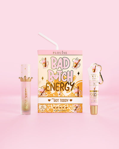 Bad Bitch Energy Lip Conditioner & Lip Oil Duo - Strawberry