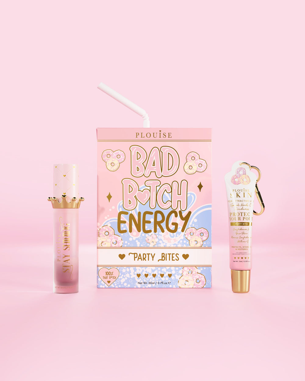Duo revitalisant et huile pour les lèvres Bad Bitch Energy
