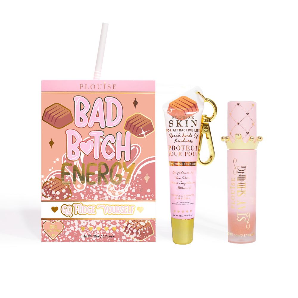 Duo revitalisant et huile pour les lèvres Bad Bitch Energy