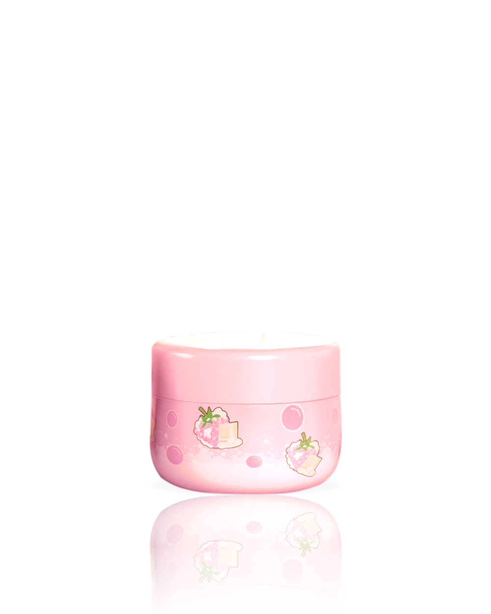 Plump Me Pretty Moisturizer - MINI - Frostet bringebær og hvit sjokolade
