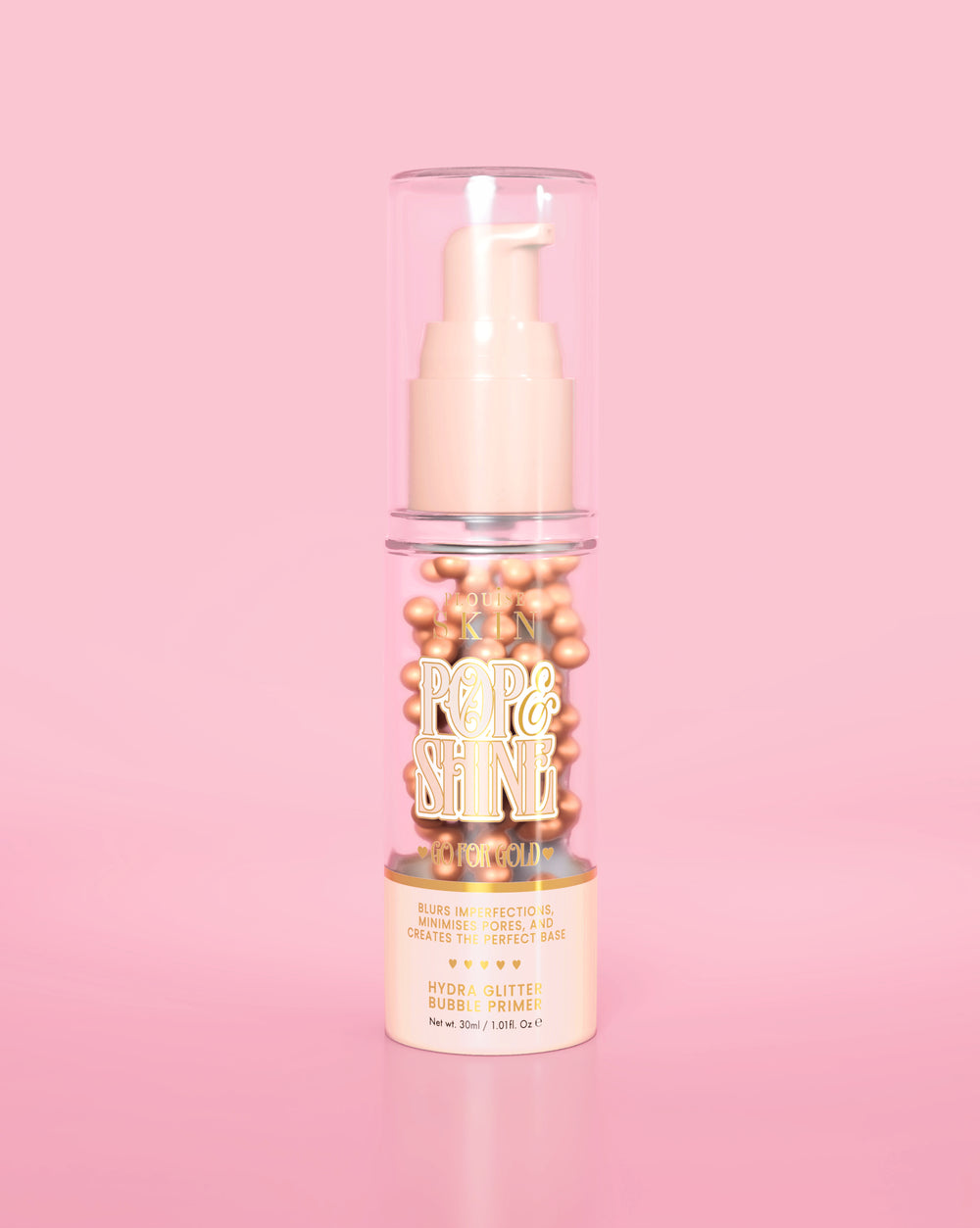 Pop & Shine Glitter Bubble Primer - Ga voor goud