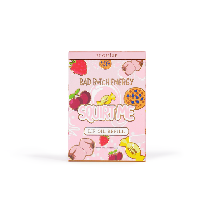 P.Louise Squirt Me Lip Oil Refill Sachet Packs 2ml