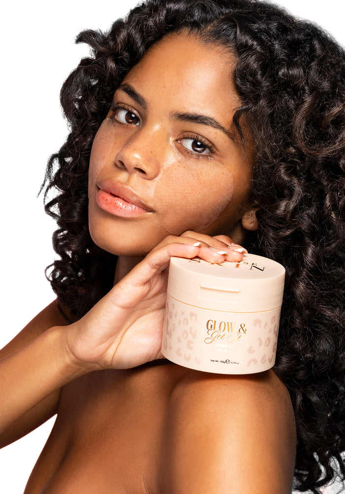Cheetah Glow & Get It Collagen Gel Toner Pads
