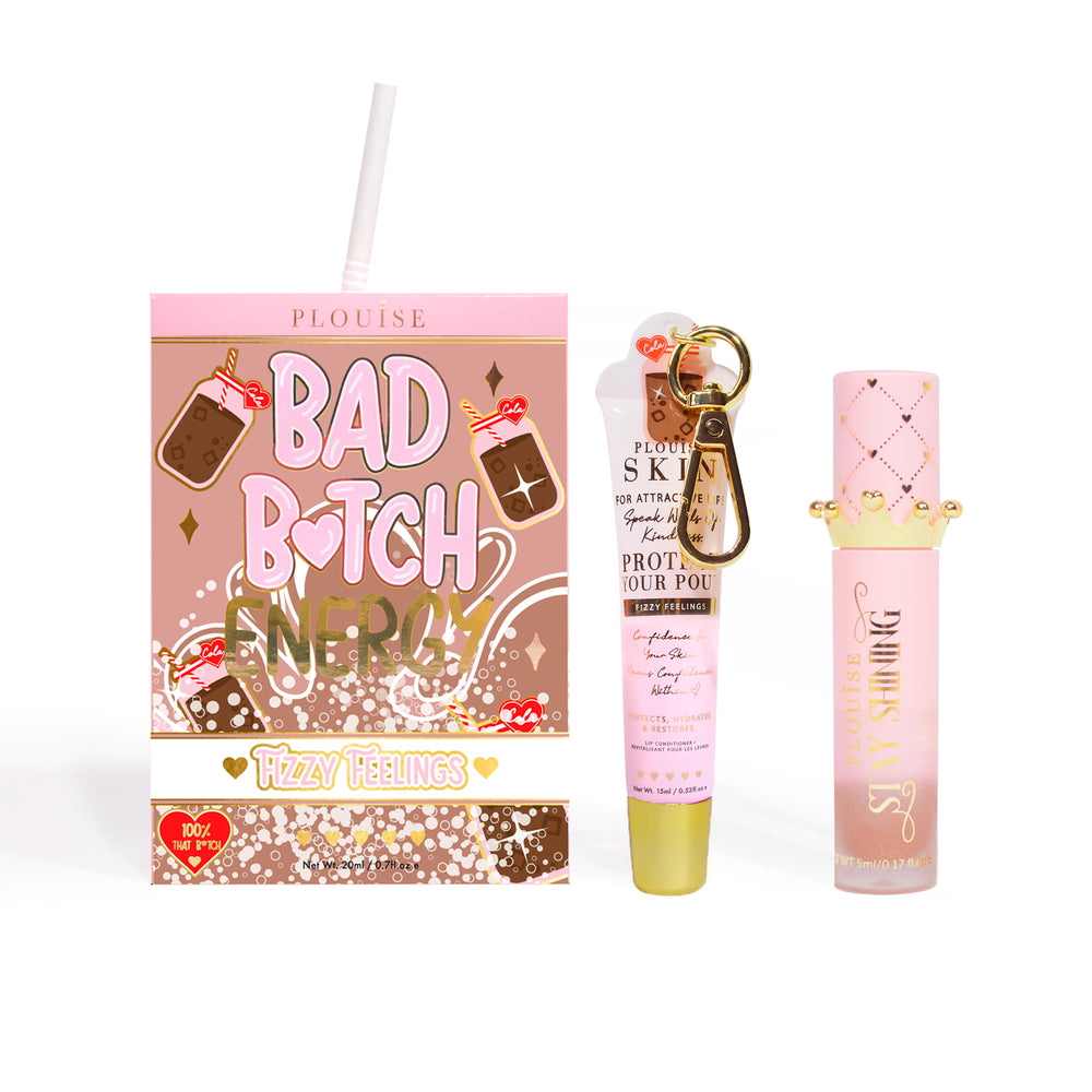 Duo revitalisant et huile pour les lèvres Bad Bitch Energy