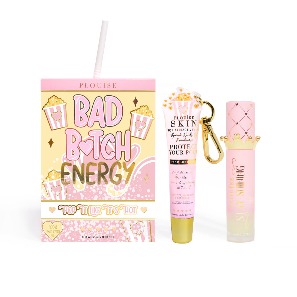 Duo revitalisant et huile pour les lèvres Bad Bitch Energy