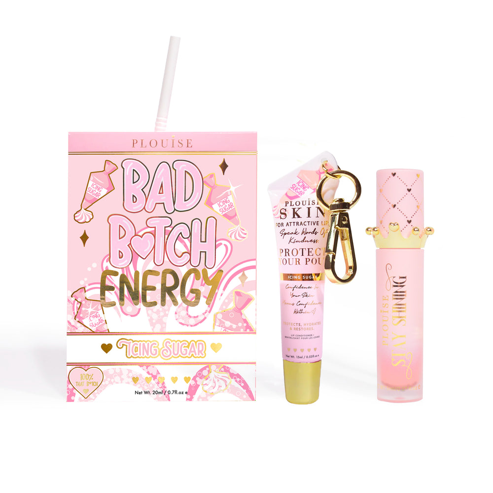 Duo revitalisant et huile pour les lèvres Bad Bitch Energy