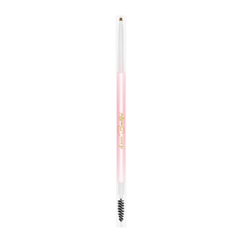 Crayon à sourcils de précision avec pinceau